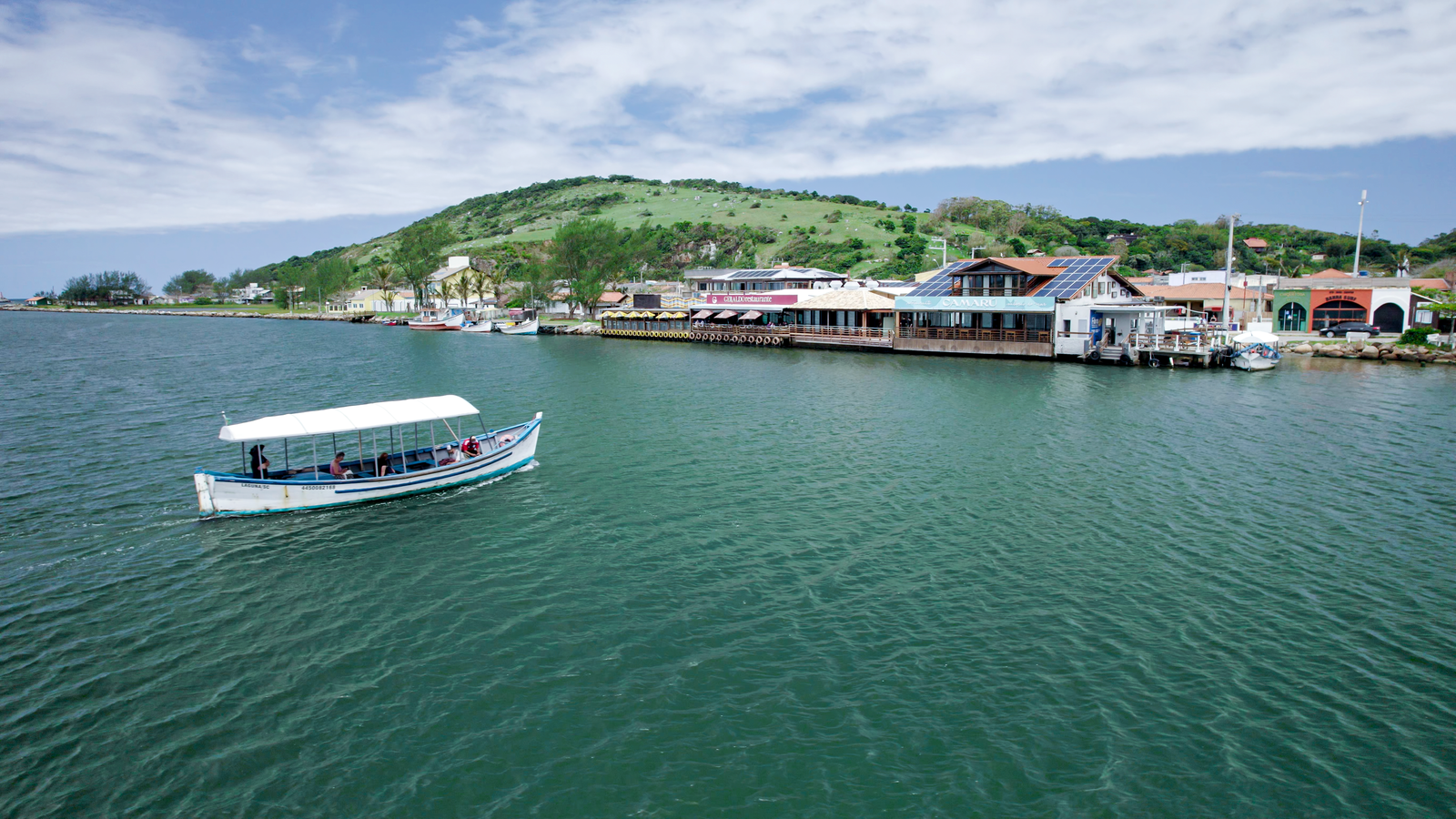 Travessia pelo mar – Laguna